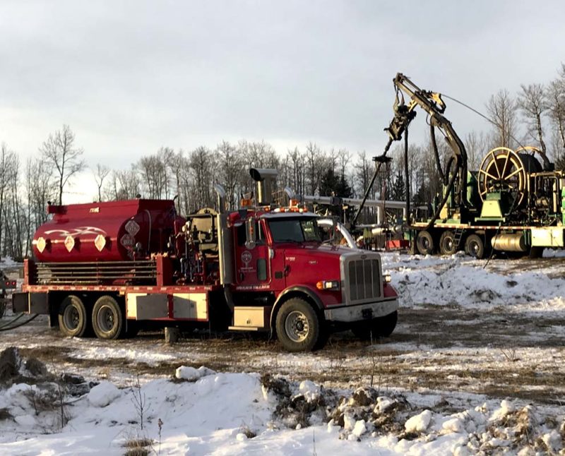 Hot Oiler Units KPA Pressure Services Drayton Valley, AB